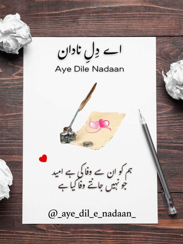 Aye Dil-e-Nadaan 🌙 | Heart of Dreams & Love ✨